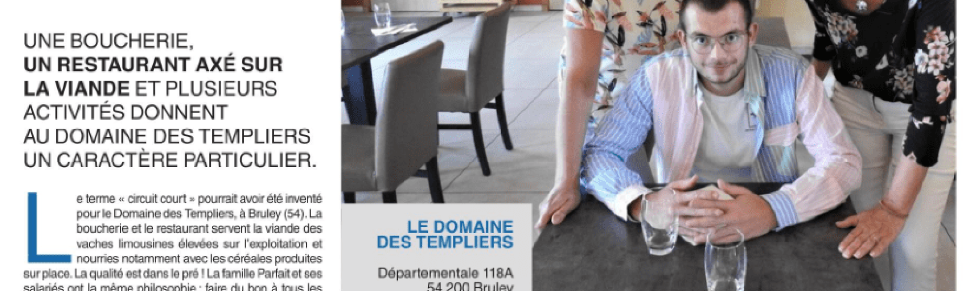 article domaine templiers